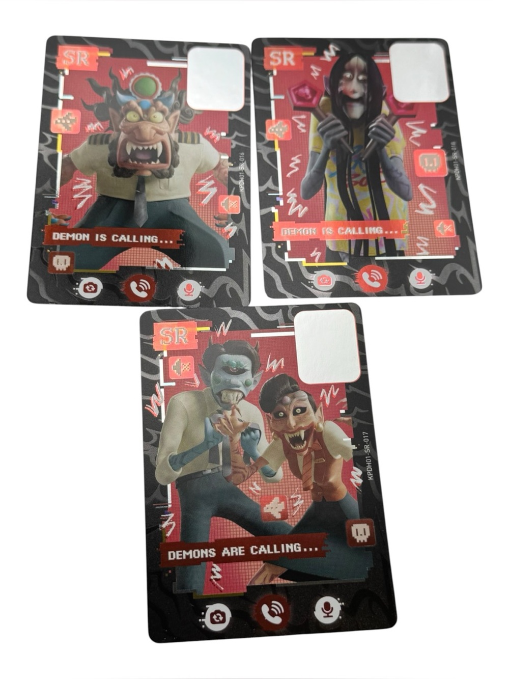 KAYOU KPop Demon Hunters Netflix KPDH01-SR-016 017 018 Lot of 3